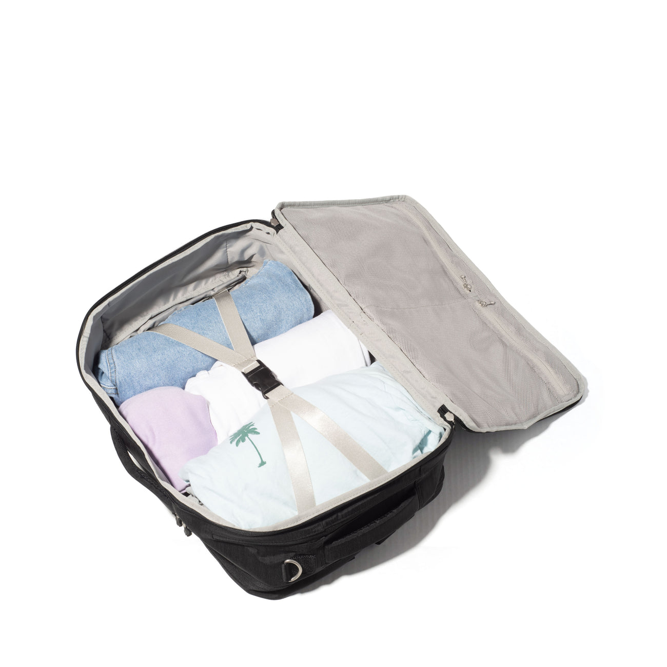Carry-On Essentials: Convertible Backpack + Crossbody + Packing Cubes