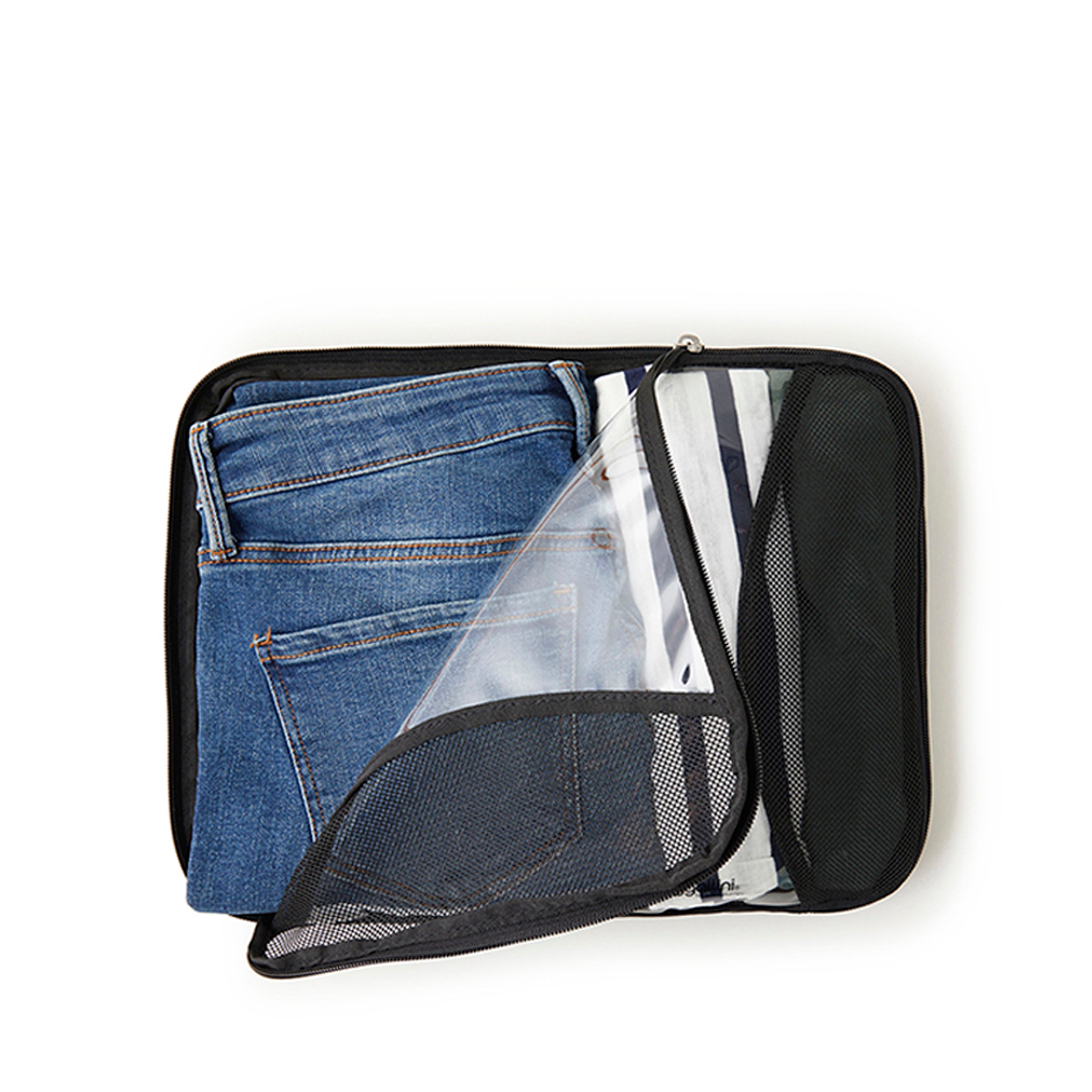 Carry-On Essentials: Convertible Backpack + Crossbody + Packing Cubes