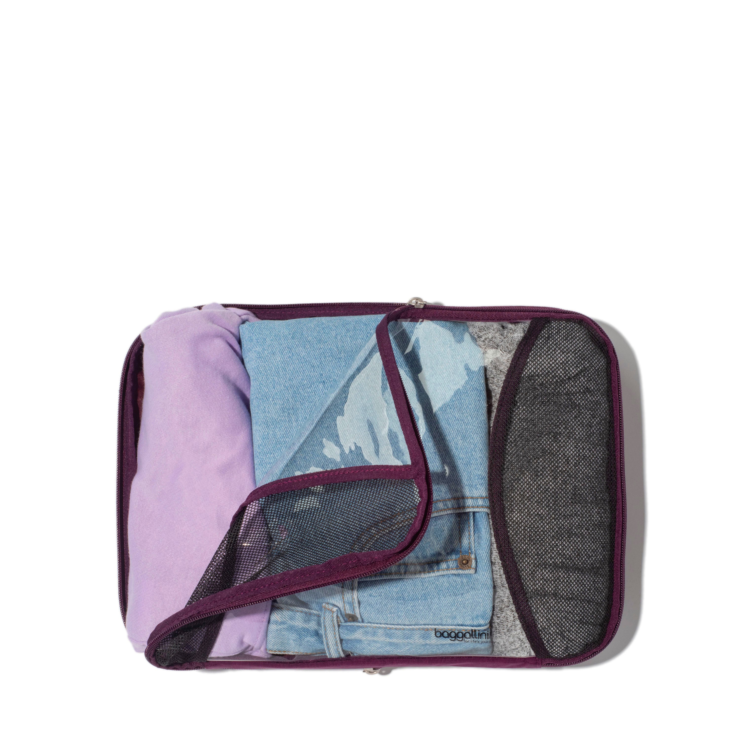 Carry-On Essentials: Convertible Backpack + Crossbody + Packing Cubes