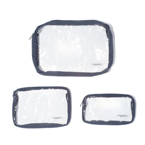 Product Image for Clear Travel Pouches
