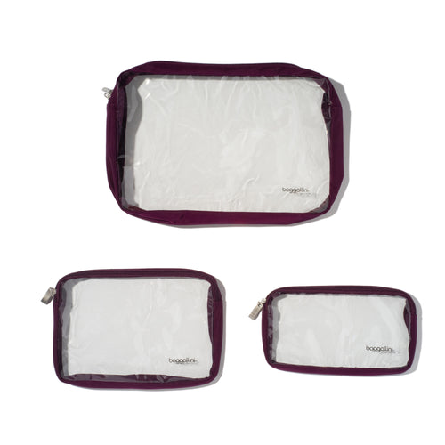 Product Image for Clear Travel Pouches