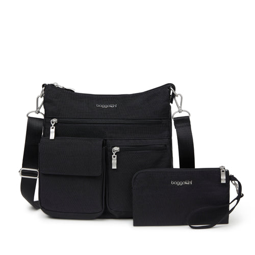Product Image for Modern Everywhere Slim Crossbody Bag with RFID Wristlet