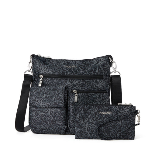 Product Image for Modern Everywhere Slim Crossbody Bag with RFID Wristlet